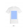 T-shirt Régent Blanc personnalisable sur la face en A4