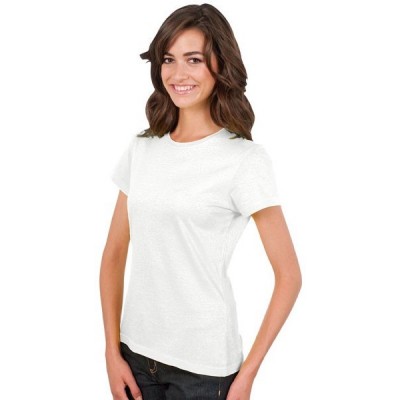 T-shirt Cintré Blanc unisexe